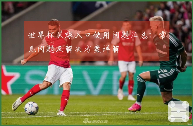世界杯买球入口使用问题汇总：常见问题及解决方案详解