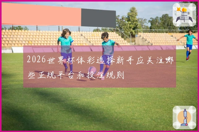 2026世界杯体彩选择新手应关注哪些正规平台和投注规则