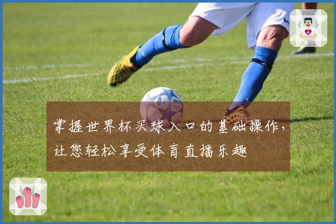 掌握世界杯买球入口的基础操作，让您轻松享受体育直播乐趣